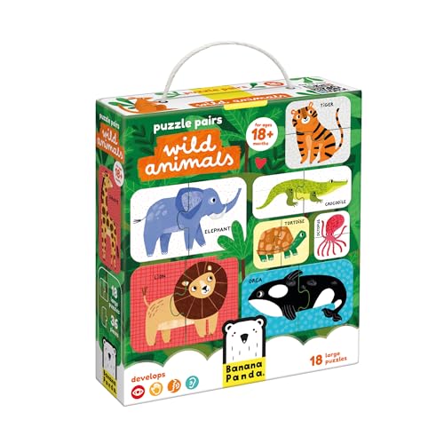 Banana Panda 49262 Puzzle-Paare, Mehrfarbig von Banana Panda