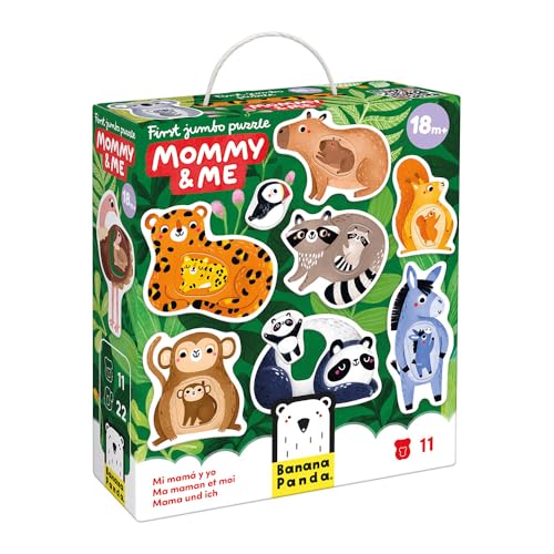 Banana Panda Jigsaw Mama & Me Das perfekte erste Puzzle-Set für kleine Entdecker von Banana Panda