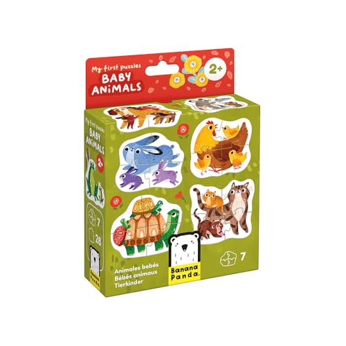 Banana Panda Jigsaw My First Puzzle - Baby Animals: The Next Challenge for Little Explorers von Banana Panda