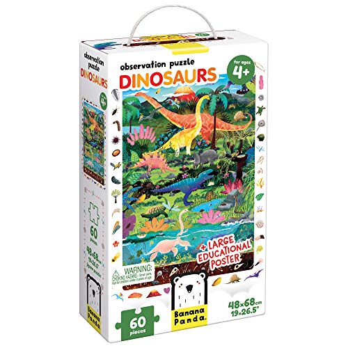 Banana Panda Find and See Puzzle Dinosaurier 4+ von Banana Panda