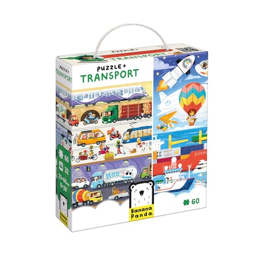 Banana Panda Puzzle + Transport 4+ von Banana Panda