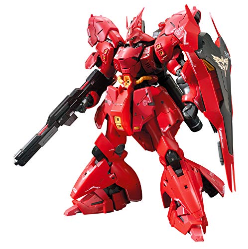 Bandai Hobby BAN230363 - Char's Counterattack Sazabi RG 1/144 Modellbausatz rot von Bandai Hobby