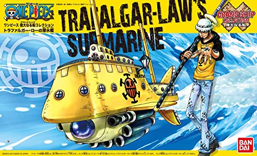 Bandai Hobby 175298 Bandai 5057422 02 Trafalgar Law S Submarine One Piece Gsc Model Ship Kit Plastikmodellbausatz, Mehrfarbig von BANDAI SPIRITS