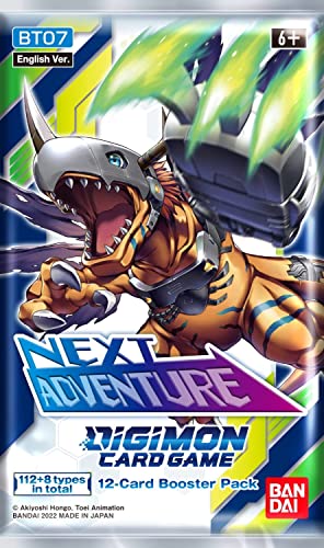 BANDAI Digimon Kartenspiel: Booster - Next Adventure BT07 | Kartenspiel | Ab 6 Jahren | 2 Spieler | 10 Minuten Spielzeit Mehrfarbig BCL2602498 von BANDAI