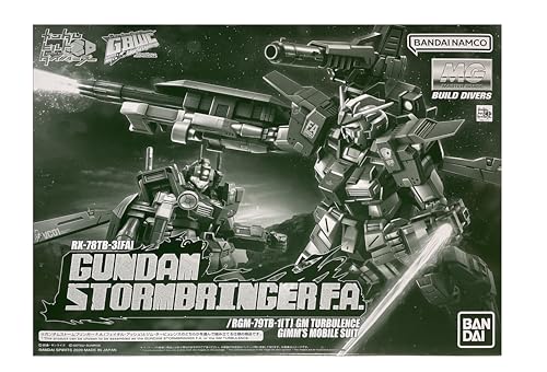 BANDAI MG 1/100 Gundam SRORMBRINGER F.A. / RGM-79TB-1[T] GM Turbulence GIMM's Mobile Suit (Hobby Online Shop Limited) (Japan Import) von BANDAI