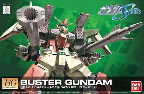 Bandai Hobby – Modell Gundam – R03 Buster Gundam Gunpla HG 1/144 13 cm – 4573102603609 von BANDAI SPIRITS