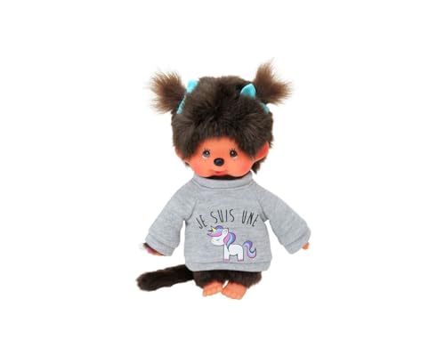 BANDAI - Monchhichi - Sweatshirt Unicorn 20 cm- 80331 von BANDAI