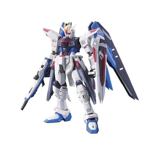 BANDAI SPIRITS Gundam Gunpla RG 1/144 05 Freedom Gundam, Weiß, Mehrfarbig von BANDAI SPIRITS