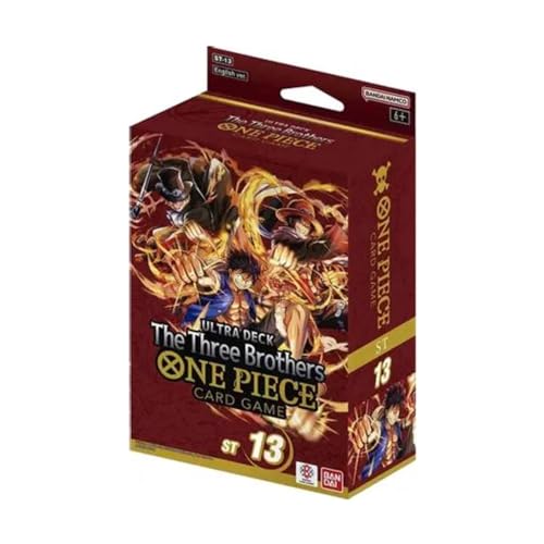 BANDAI One Piece Card Game - Ultra Deck- The Three Brothers st-13 - eng von BANDAI