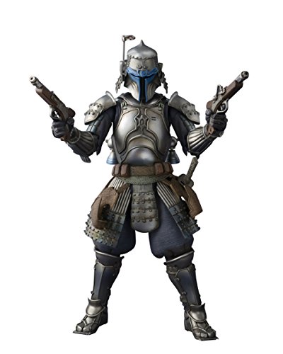 TAMASHII NATIONS Bandai Star Wars Movie Realisation Ronin Jango Fett Actionfigur, Schwarz von TAMASHII NATIONS