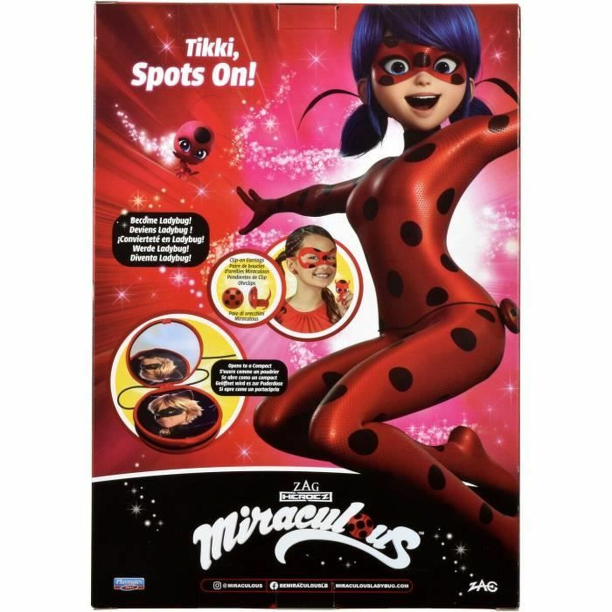 Verkleidung für Kinder Bandai Miraculous Ladybug Rot rouge LadyBug Verkleidung für Kinder Bandai Miraculous Ladybug Rot rouge LadyBug von Bandai