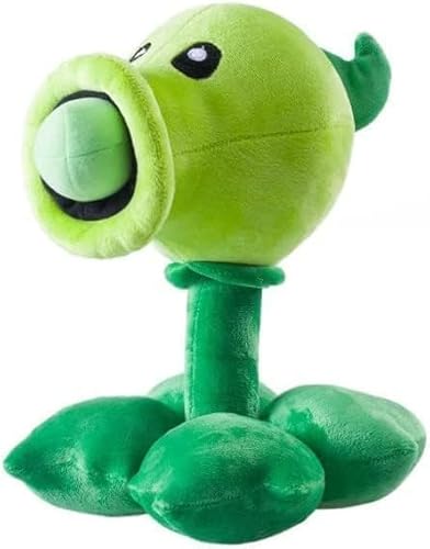 Bankeep Big Plants vs Zombies Peashooter Plüschtier 30 cm, abnehmbare Erbse PVZ Peashooter Stoffpuppe Geschenk für Kinder von Bankeep