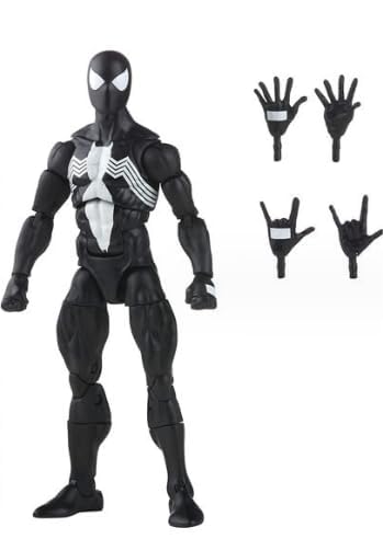 Bankeep Legends Series Schwarze Symbiose, Figurine Symbiote de 15 cm, inclut 4 Accessoires : 4 Mains alternatives von Bankeep