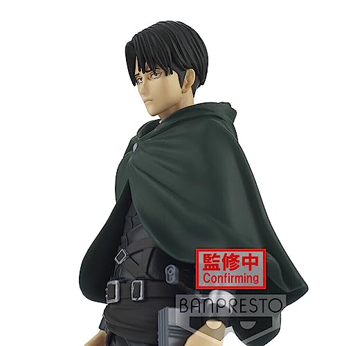 Banpresto Attack on Titan Figur Levi (Final Season) 16 cm, One Size von Banpresto