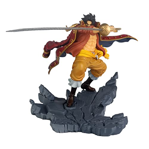 BANDAI Last Level FBP19080 Banpresto ONE Piece Gold Roger Puppen und Actionfiguren, bunt, M von Banpresto