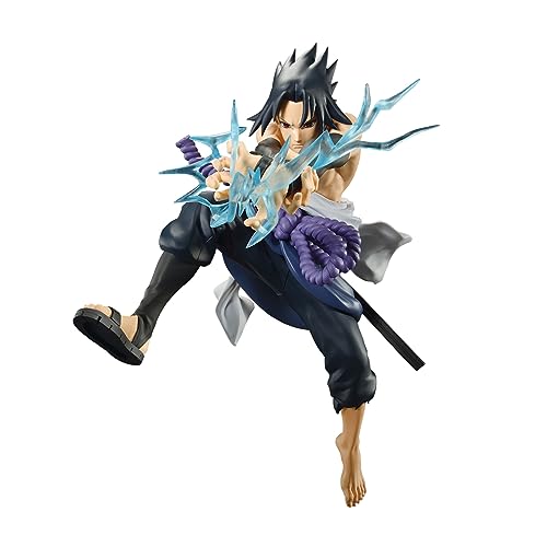 Banpresto Naruto-Schiffspuden – Uchiha Sasuke – Figur Vibrationssterne, 16 cm von Banpresto