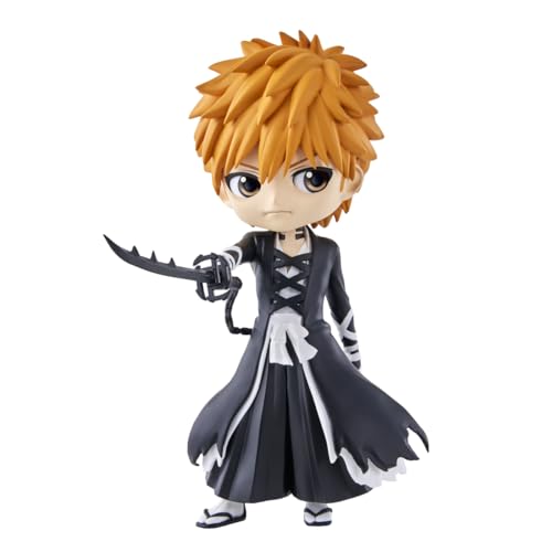 Banpresto, Figur Q Posket Ichigo Kurosaki Bleach, Thousand Year Blood War Vol.2 14 cm, Mehrfarbig BP88249 von Banpresto