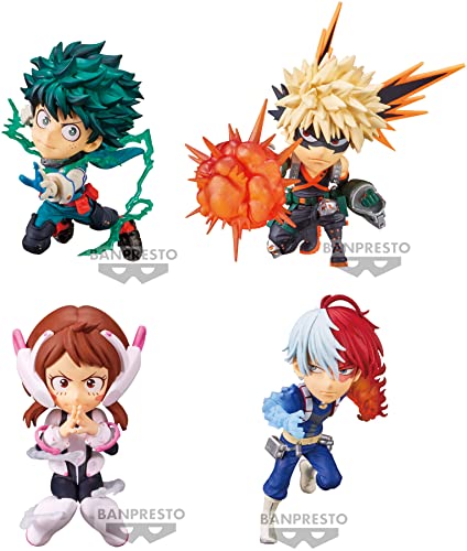 Banpresto – Figure World Collectable My Hero Academia 7 cm, Sortiert, Mehrfarbig (144220) von Banpresto