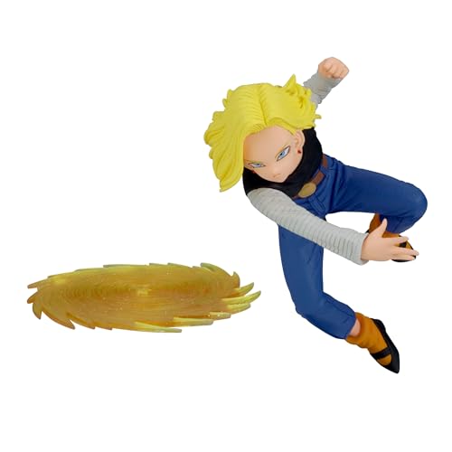 Banpresto Actionfigur Android 18 Dragon Ball Z - GxMATERIAL 13 cm, Mehrfarbig, BP89294P von Banpresto