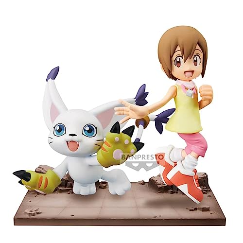 BANDAI Banpresto 30604218779 Figur, bunt, M Taichi&Agumon Actionfigur-Digimon Dxf-Adventure Archives 12 cm BP18778 Mehrfarbig, Multicolor, M von Banpresto