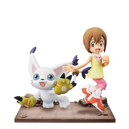 BANDAI Banpresto 30604218779 Figur, bunt, M Taichi&Agumon Actionfigur-Digimon Dxf-Adventure Archives 12 cm BP18778 Mehrfarbig, Multicolor, M von Banpresto