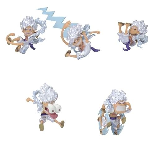 Banpresto Actionfigur Monkey D. Luffy Gear5 One Piece – World Collectable Special Metallic Farbe Ver. 7 cm – BP89861P Mehrfarbig – Sammelfigur – ideal für Anime-Fans von Banpresto