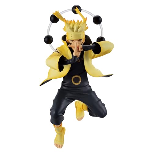 Banpresto Actionfigur Naruto Uzumaki V Naruto Shippuden - Vibration Stars 14 cm, Mehrfarbig BP89058P von Banpresto