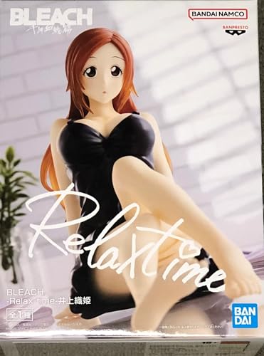 Banpresto - Actionfigur Orihime Inoue Bleach, Relax Time, 11 cm, BP19436, Mehrfarbig von Banpresto