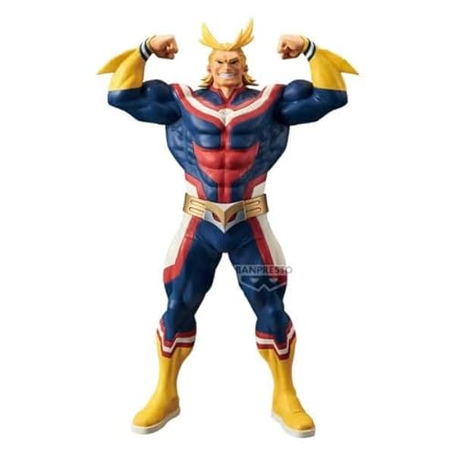 Banpresto All Might My Hero Academia Sammelfigur, 28 cm, Mehrfarbig, BP29074P, optimal für Anime-Fans von Banpresto