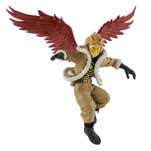 Banpresto BP19370 My Hero Academia Actionfigur Hawks, The Amazing Heroes Vol 24, 14 cm, Mehrfarbig, M von Banpresto