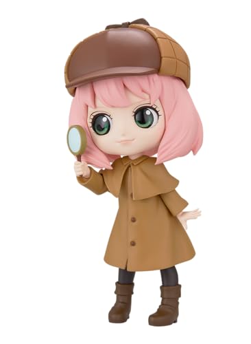 Banpresto BP88563P Q Posket Anya Forger Figur, Spyxfamily, Research, Ver.A, 13 cm, Mehrfarbig von Banpresto