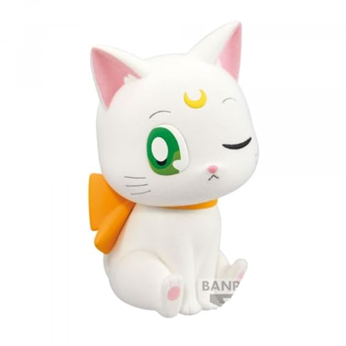 Banpresto BP88596P, Fluffy Puffy Artemis Figur, Pretty Guardian Sailor Moon Cosmos The Movie, Big Ribbon Ver. 7 cm, Mehrfarbig von Banpresto