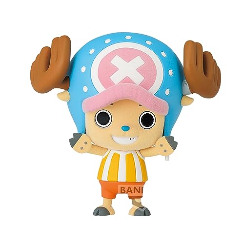 Banpresto BP88601P Fluffy Puffy Figur, Tony Chopper One Piece, 6 cm, Mehrfarbig von Banpresto