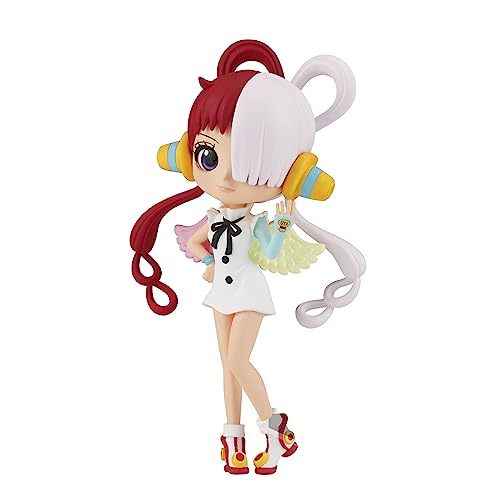 Banpresto BP88607P Q Posket Uta Figur, One Piece Film Red, 14 cm, mehrfarbig von Banpresto