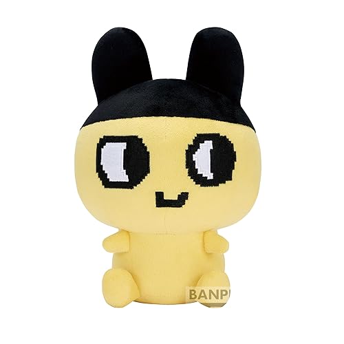 Banpresto BP88615P Mametchi Tamagotchi Plüschtier, Big Plush, 20 cm, Mehrfarbig von Banpresto