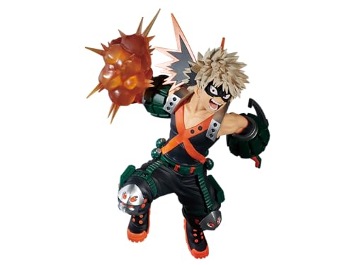 Banpresto BP88691P Actionfigur Bakugo My Hero Academia The Amazing Heroes Plus Vol.4, 13 cm, Mehrfarbig von Banpresto