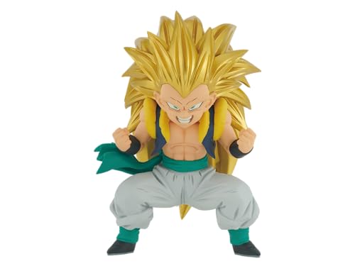 Banpresto BP88696P Gotenks SS3 Dragon Ball Z, Blood of Saiyans Specialxvi Actionfigur, 9 cm, Mehrfarbig von Banpresto