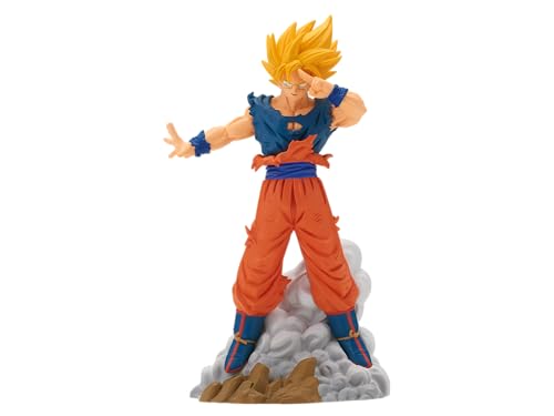 Banpresto BP88698P Actionfigur Goku SS Dragon Ball Z, History Box Vol.9, 12 cm, Mehrfarbig von Banpresto