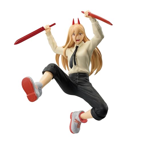 Banpresto Statue Power Mit Messern Chainsaw Man 12 cm von Banpresto