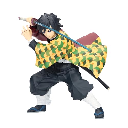 Banpresto BP89359P Actionfigur Giyu Tomioka Demon Slayer: Kimetsu No Yaiba, Maximatic, 17 cm, Mehrfarbig von Banpresto