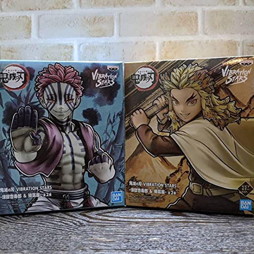 Banpresto Demon Slayer VIBRATION STARS Rengoku & Akaza Figure Figurine 15cm 2set von Banpresto