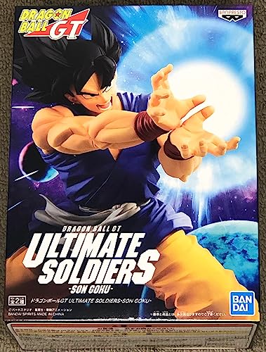Banpresto - Dragon Ball GT Ultimate Soldaten Son Goku Figur, BP16811, Mehrfarbig Banpresto - Dragon Ball GT Ultimate Soldaten Son Goku Figur, BP16811, Mehrfarbig von Banpresto