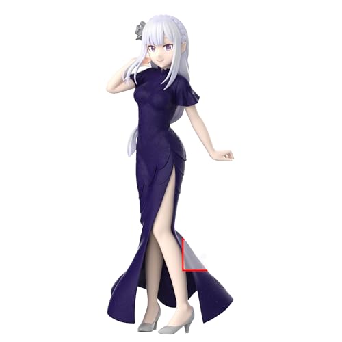 Banpresto Emilia Re:Zero-Starting Life In Another World – Glitzer & Glamours 24 cm, Mehrfarbig BP89039P von Banpresto