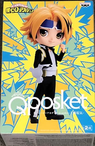 BANDAI Banpresto Figur Q Posket Denki Kaminari - My Hero Akademie (Ver.A) 14 cm BP18935 Mehrfarbig von Banpresto