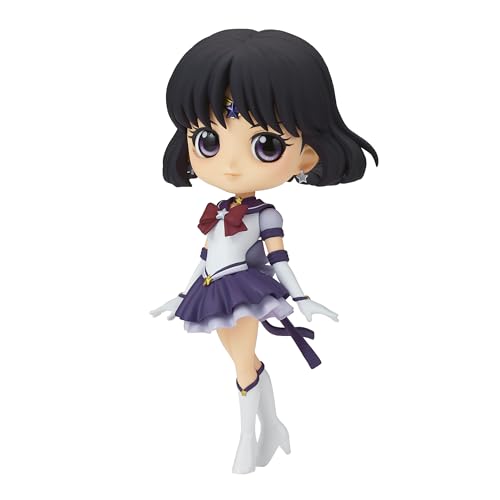 Banpresto Figur Q Posket Eternal Sailor Saturn Pretty Guardian Sailor Moon Cosmos Film (Ver.A) 13 cm Mehrfarbig BP89105P von Banpresto