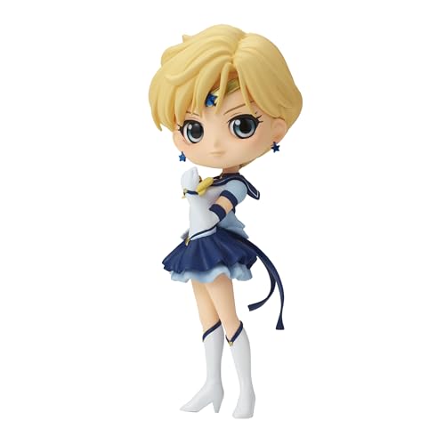 Banpresto Figur Q Posket Eternal Sailor Uranus Pretty Guardian Sailor Moon Cosmos The Movie (Ver.B) 14cm BP88797P Mehrfarbig von Banpresto