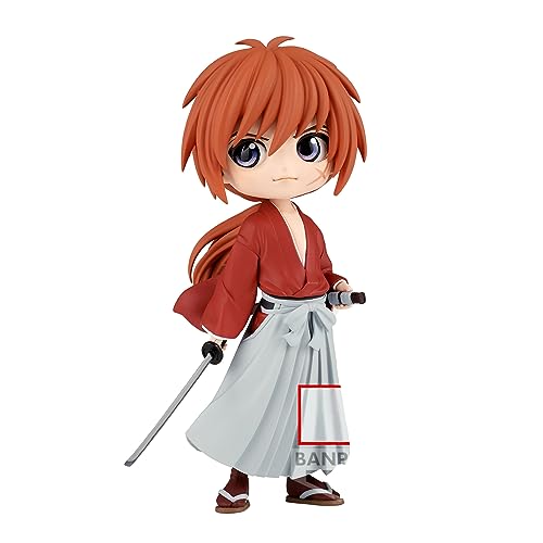 Banpresto Figur Q Posket Kenshin Himura Rurouni Kenshin Vol.2, 15 cm, BP88778P, Mehrfarbig von Banpresto