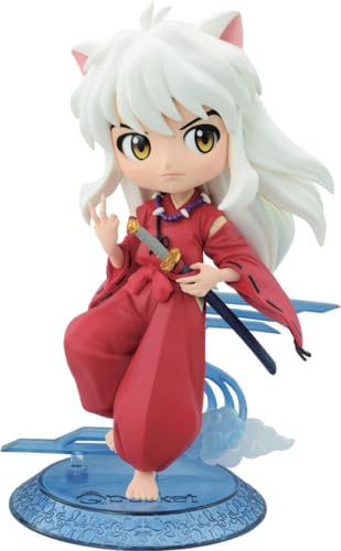 Banpresto Figur Q Posket Together Inuyasha - Inuyasha 14 cm, Mehrfarbig, BP89059P von Banpresto