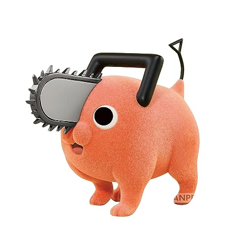 Banpresto Fluffy Puffy Pochita (Ver.A) Chainsaw Man 7 cm BP88472 Mehrfarbig von Banpresto