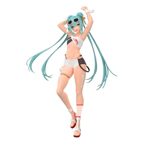 Banpresto Hatsune Miku Racing Ver. Racing Miku2023 Tropical Ver. Actionfigur, 20 cm, mehrfarbig BP89054P von Banpresto